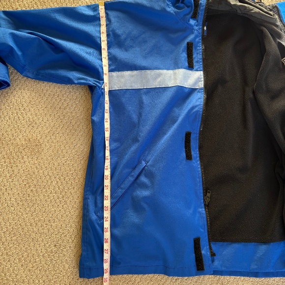 JARO winter parka DEEP BLUE dive threads logo L - Picture 6 of 10